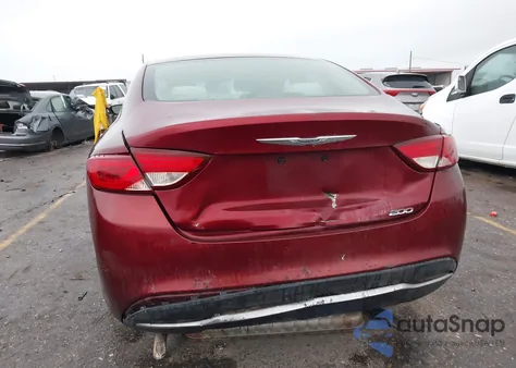 2015 Chrysler 200 Limited z USA, uszkodzony, nr VIN 1C3CCCAB5FN641358